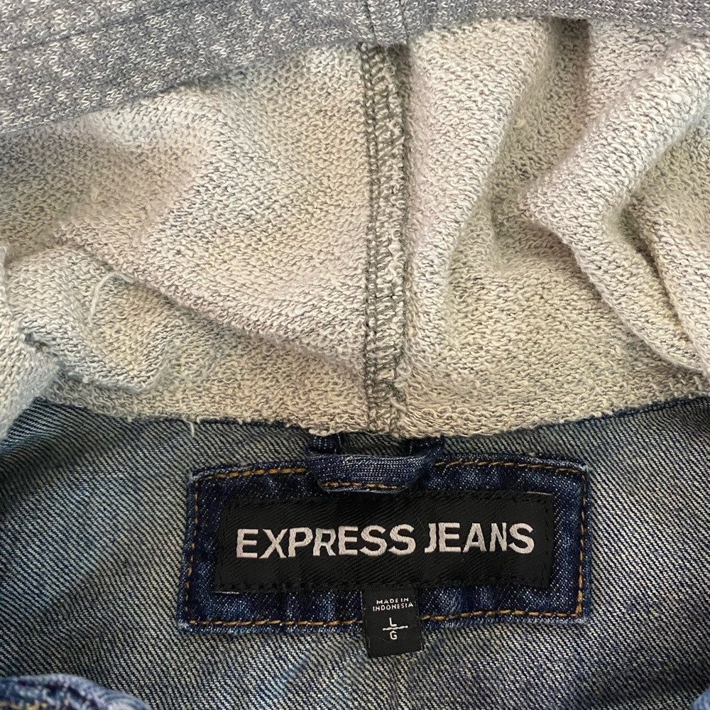 Express Jean Jacket Large - Picture 2 of 2